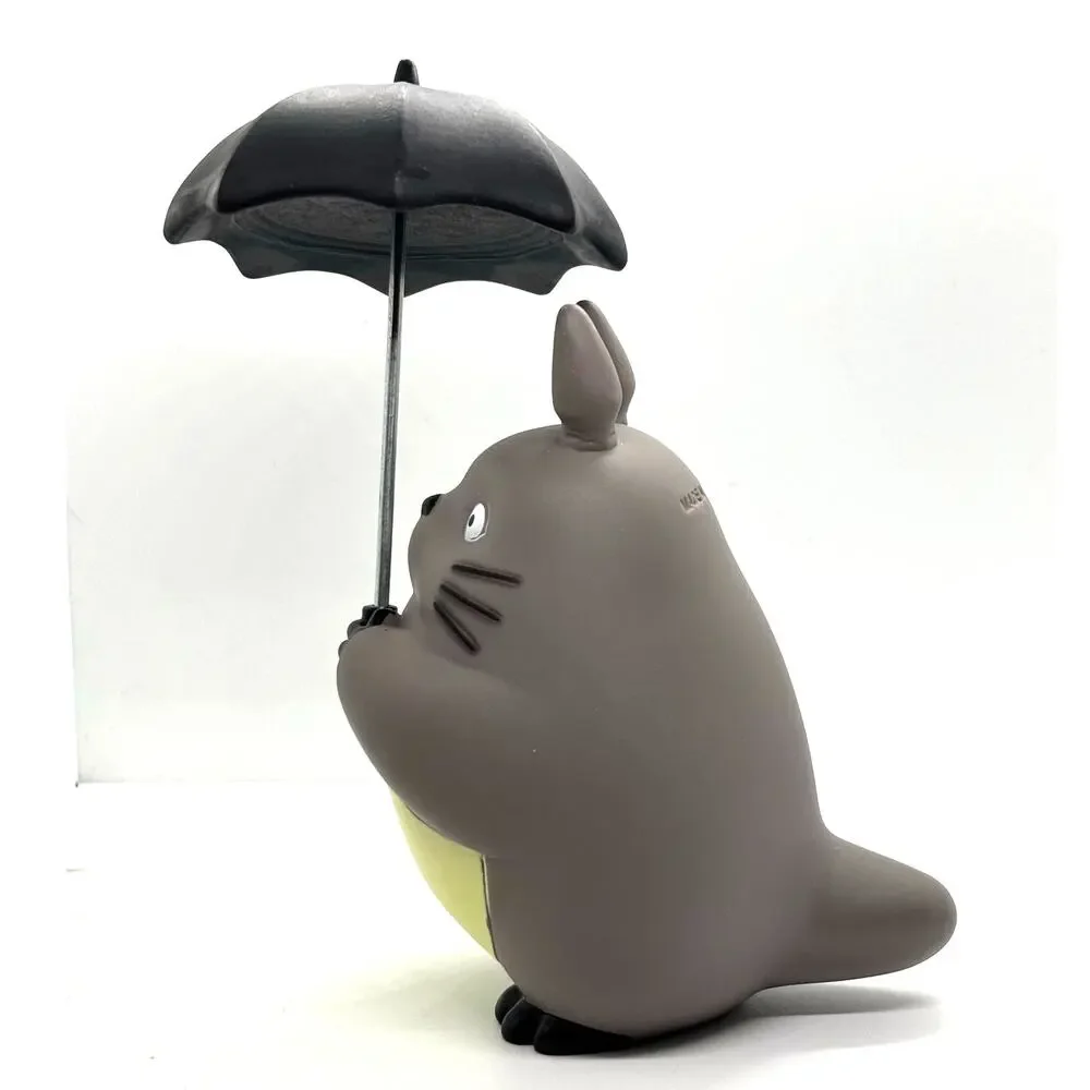 My Neighbor Totoro, Big Totoro Figurine with Umbrella, Studio Ghibli - New
